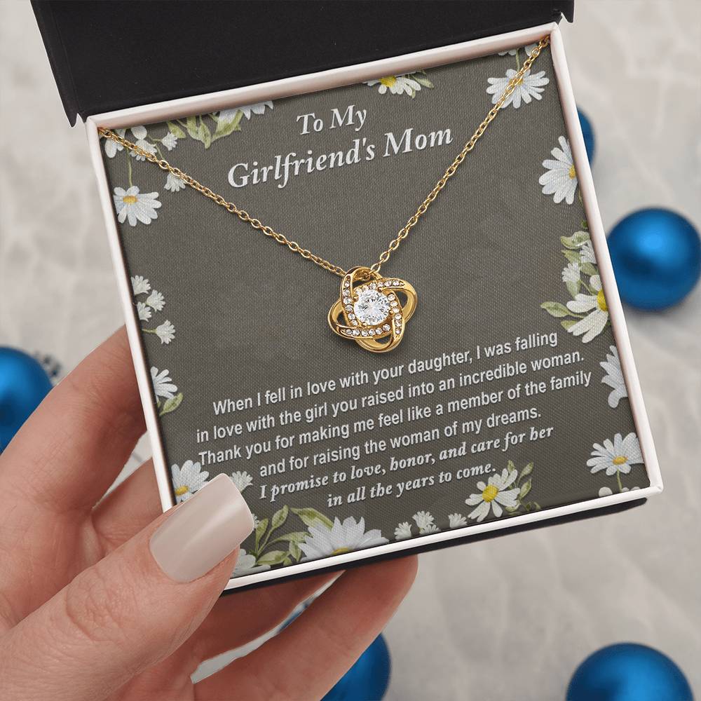 Girlfriend's Mom - Incredible Woman - Love Knot Necklace