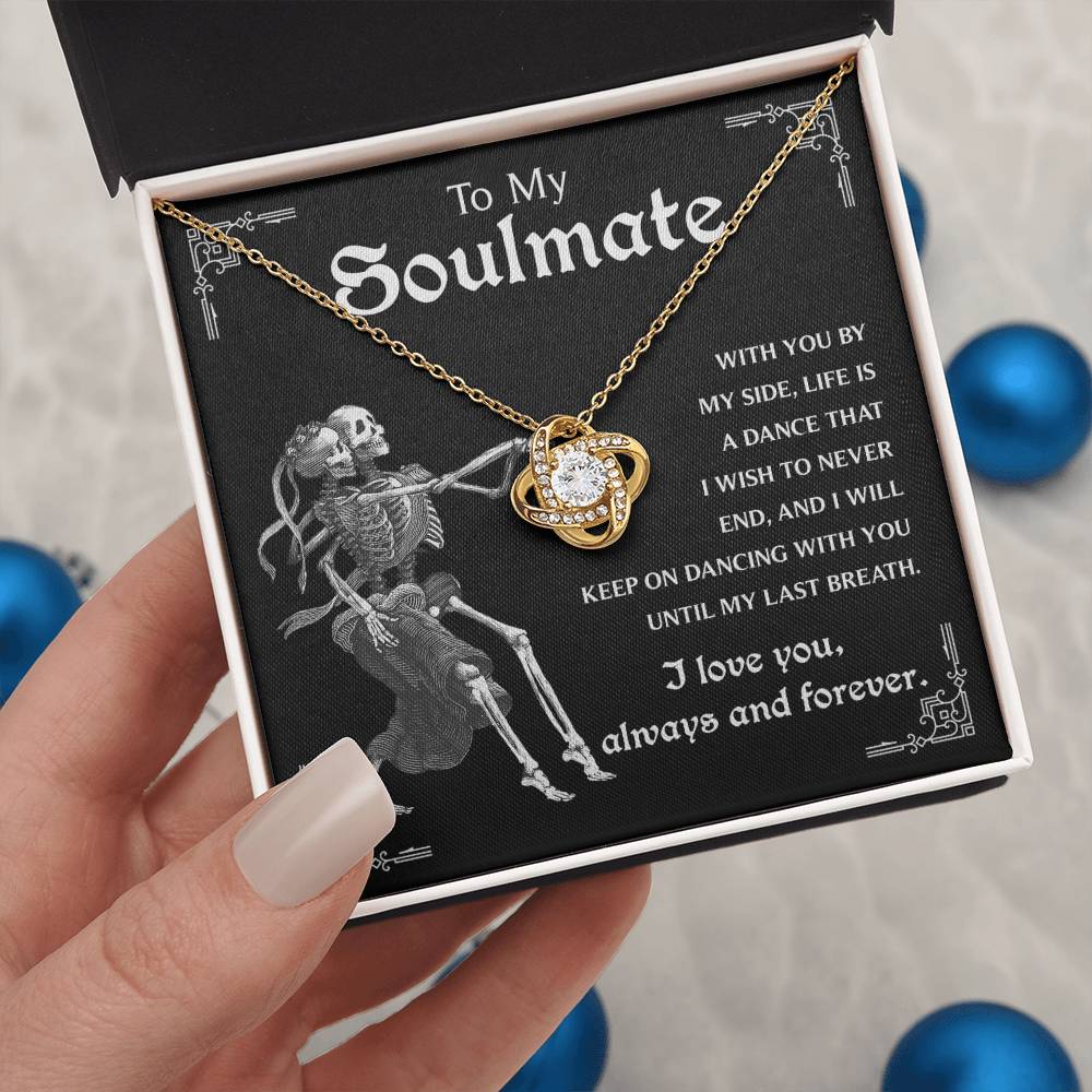 Soulmate Necklace Gift For Halloween - Keep On Dancing