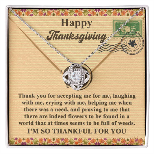 Thanksgiving Jewelry Gift For Women - Proving To Me