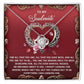 To My Soulmate Jewelry Gift - When I Met You - Love Knot Necklace