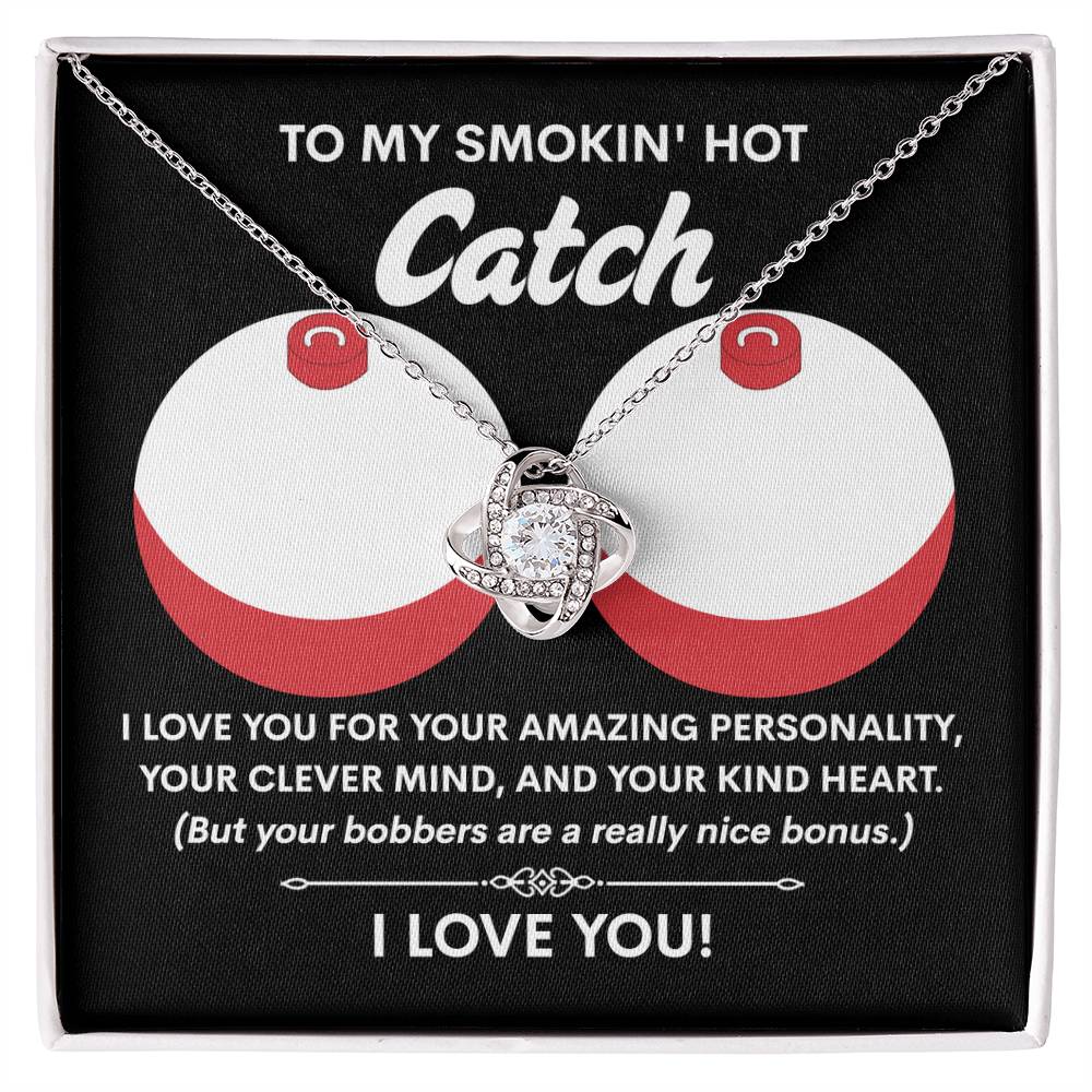 To My Soulmate Jewelry Gift - Nice Bonus - Love Knot Necklace