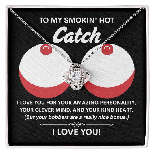 To My Soulmate Jewelry Gift - Nice Bonus - Love Knot Necklace