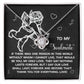 To My Soulmate Jewelry Gift - Love Knot Forever Necklace - Lasts Forever and Beyond