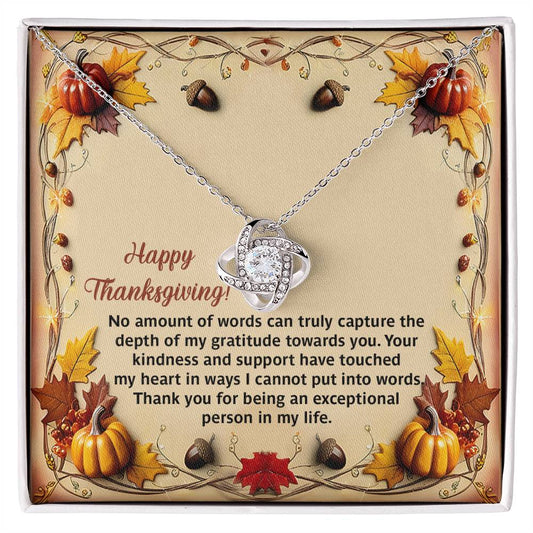 Thanksgiving Jewelry Gift For Women - Put Into Words