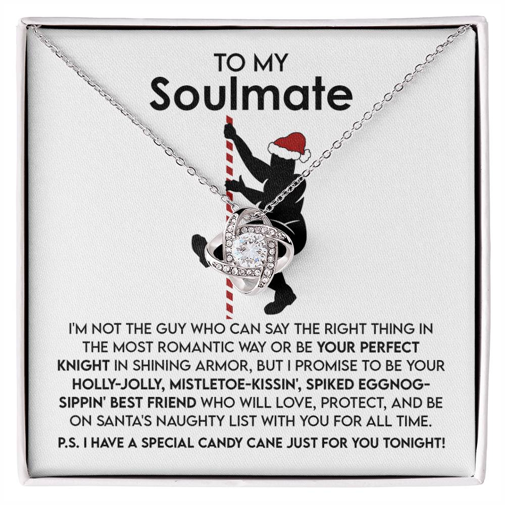 Soulmate Jewelry Gift - Love Knot Necklace - For All Time