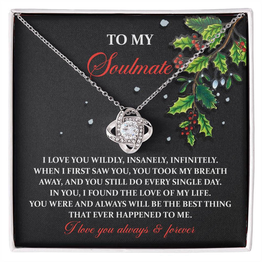 Soulmate Jewelry Gift - Knot Of Love Necklace - You Still Do