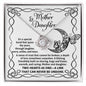 To My Daughter From Mom - Love Knot Necklace Gift - A Special Bond