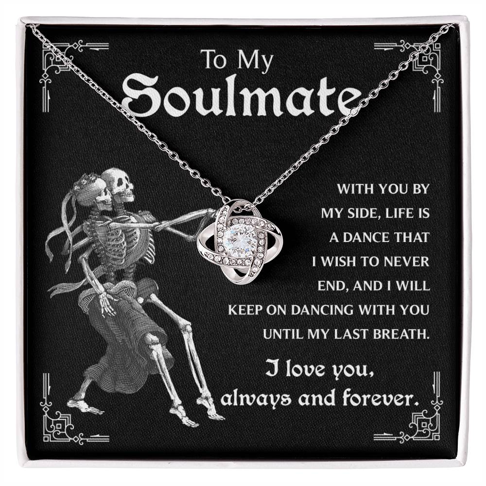 Soulmate Necklace Gift For Halloween - Keep On Dancing