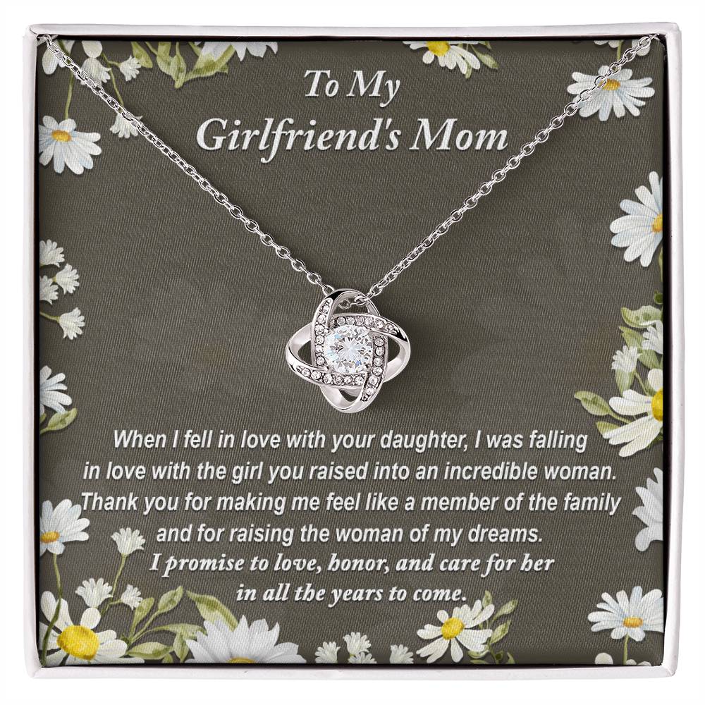 Girlfriend's Mom - Incredible Woman - Love Knot Necklace