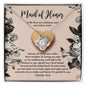 Maid of Honor Gift - Love Knot Necklace - My Wedding Day