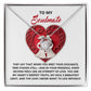 To My Soulmate Jewelry Gift - Love Knot Forever Necklace - Deepest Truth
