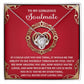 To My Soulmate Jewelry Gift - Love Knot Forever Necklace - Through My Eyes