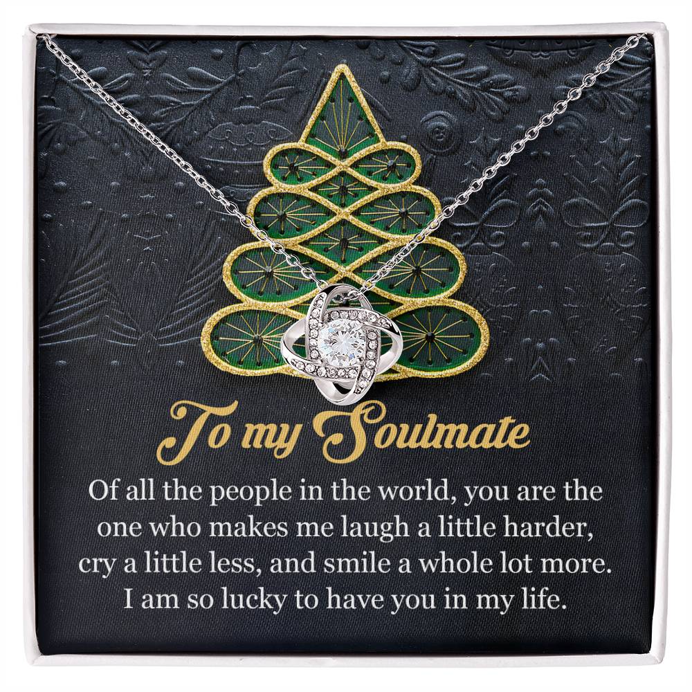 Soulmate Jewelry Gift - Love Knot Necklace - In My Life