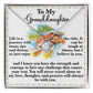 To My Daughter Jewelry Gift - You'll Never Travel Alone, I'll Always Be With You - Love Knot Necklace