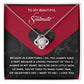To My Soulmate Jewelry Gift - Love Knot Forever Necklace - Loving Thought
