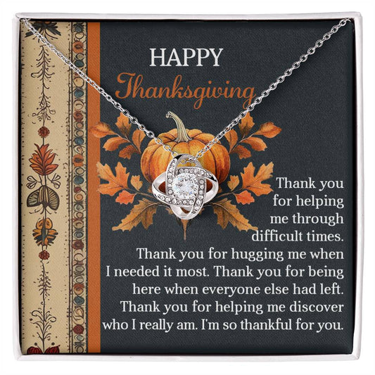 Thanksgiving Jewelry Gift For Women - Who I Really Am