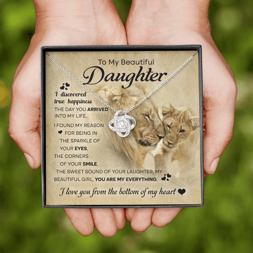 Daughter Gift - Necklace - Love You With All My Heart - Sweet Sounds 2