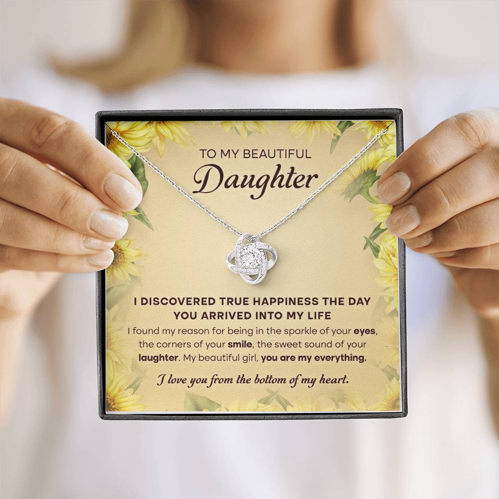 Daughter Gift - Necklace - Love You From The Bottom Of My Heart - Sweet Sounds 4