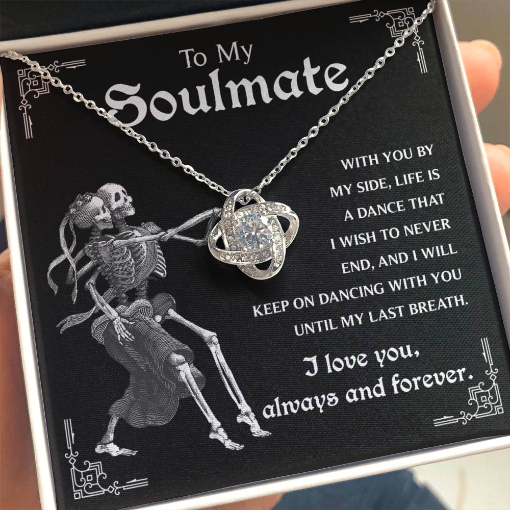 Soulmate Necklace Gift For Halloween - Keep On Dancing