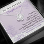 Future Daughter-in-Law Gift - Love Knot  Necklace - A Gift