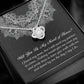 Maid of Honor Gift - Love Knot Necklace - Partner in Crime