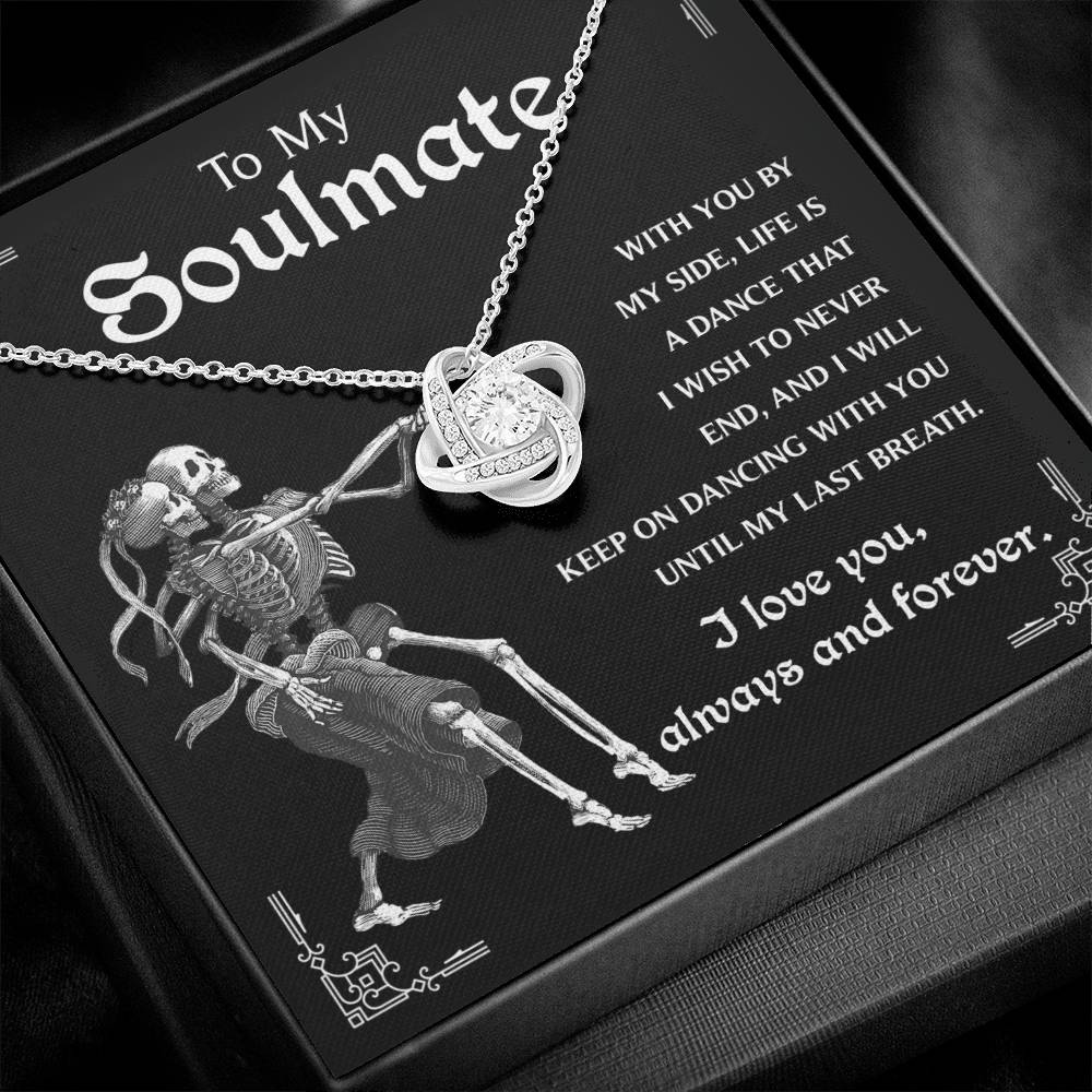 Soulmate Necklace Gift For Halloween - Keep On Dancing