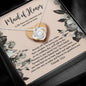 Maid of Honor Gift - Love Knot Necklace - My Wedding Day