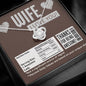 To My Wife - Love Knot  Necklace - Nutrition Facts - Thanks For Being Awesome