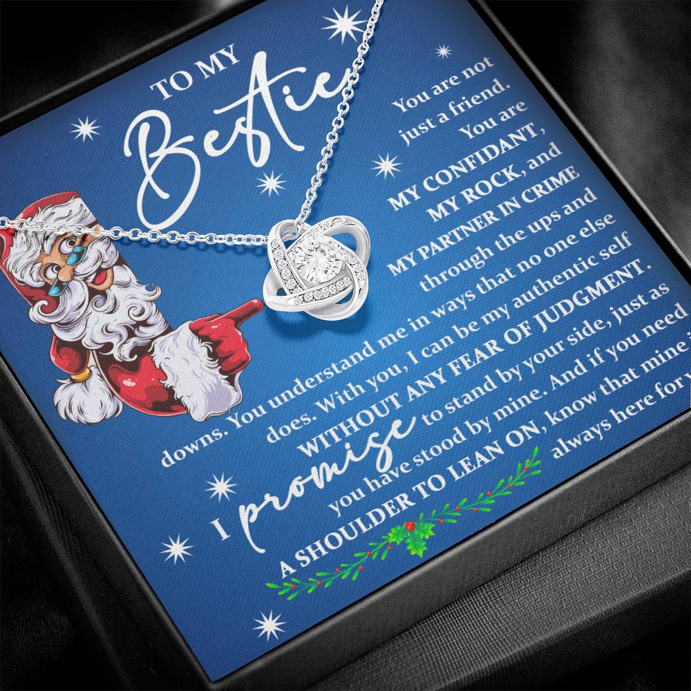 Bestie Christmas Gift - Necklace - Always Here For You