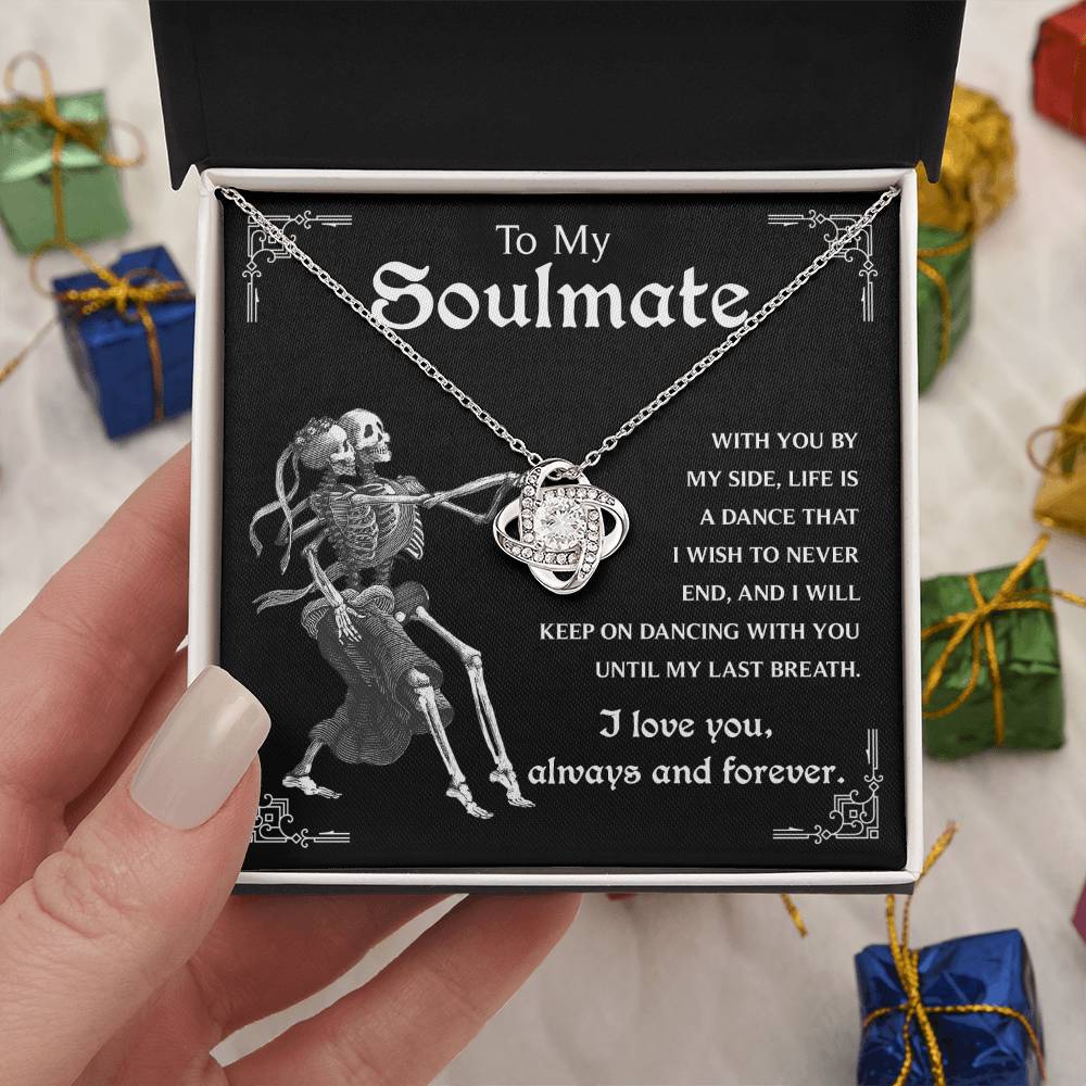 Soulmate Necklace Gift For Halloween - Keep On Dancing