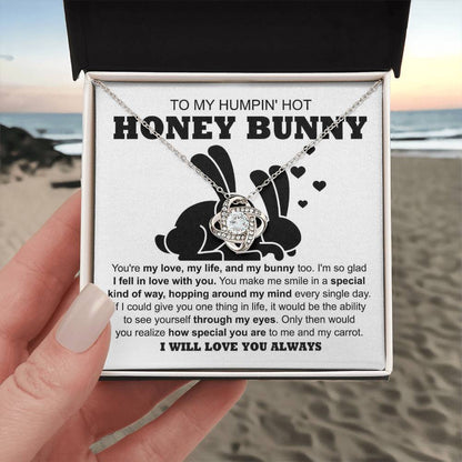 To My Soulmate Jewelry Gift - My Carrot - Love Knot Necklace