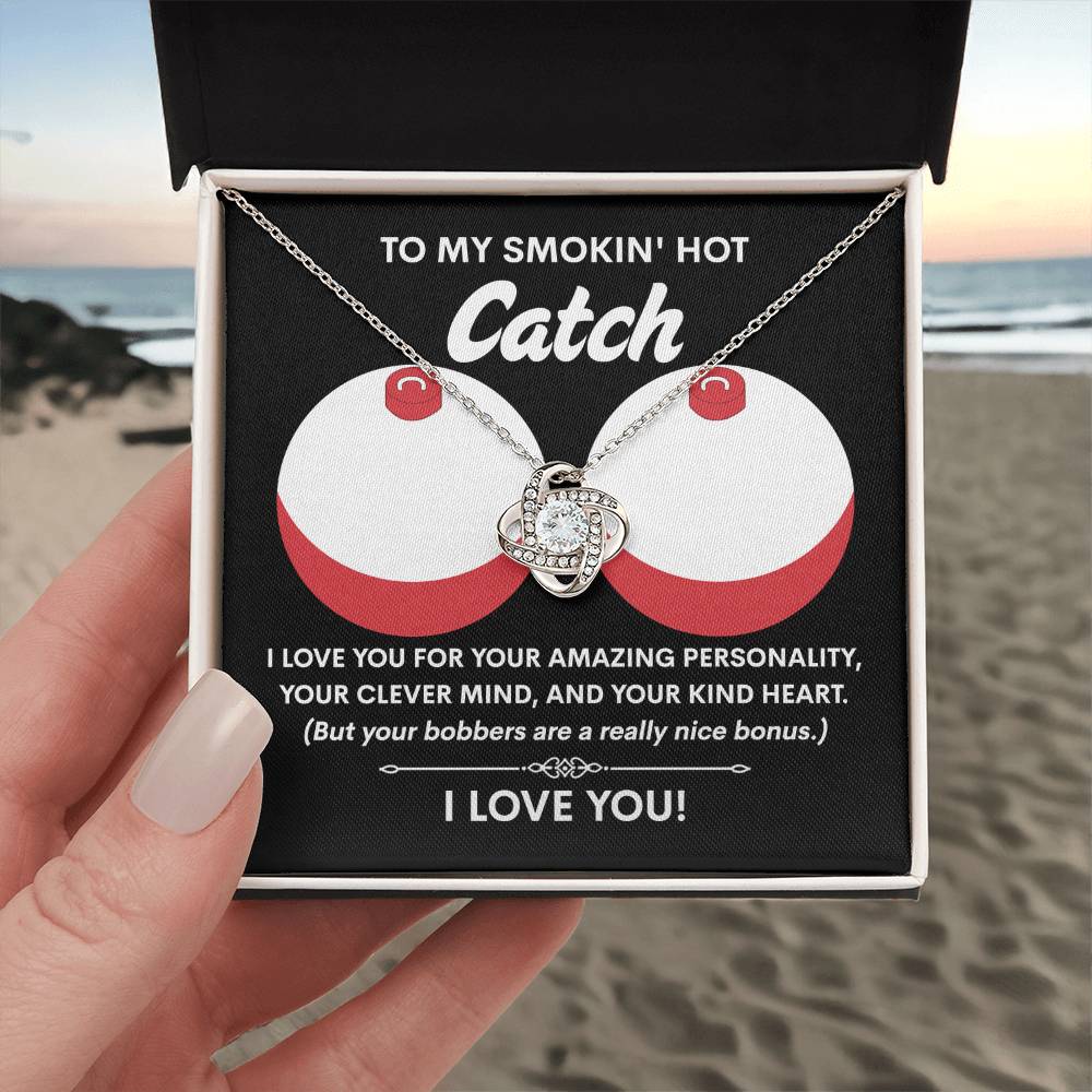 To My Soulmate Jewelry Gift - Nice Bonus - Love Knot Necklace