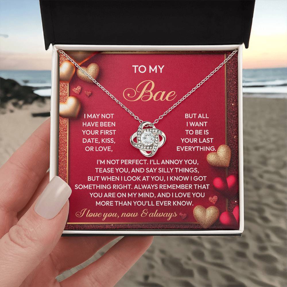 To My Soulmate Jewelry Gift - You Are Always On My Mind - Love Knot Necklace