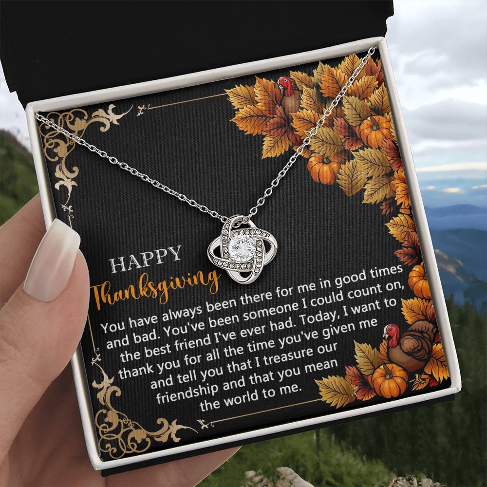 Thanksgiving Jewelry Gift For Women - Someone I Can Count On