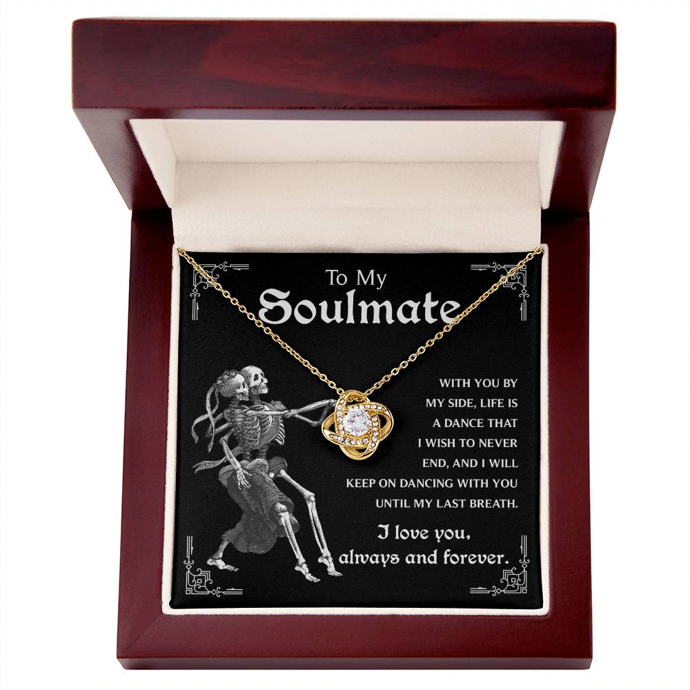 Soulmate Necklace Gift For Halloween - Keep On Dancing