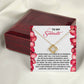 To My Soulmate Jewelry Gift - Love Knot Forever Necklace with Heartfelt Message Card From You - Until I