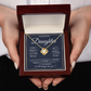 Graduation Gift for Daughter | Love Knot Necklace | “I Will Always Carry You In My Heart” | Meaningful Jewelry Gift