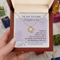 Future Daughter-in-Law Gift - Love Knot  Necklace - A Gift