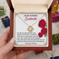 To My Soulmate Jewelry Gift - Love Knot Forever Necklace with Heartfelt Message Card From You - Soul's Counterpart