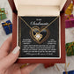 To My Soulmate Jewelry Gift - The Very End - Love Knot Necklace
