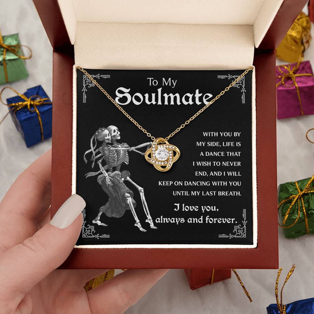 Soulmate Necklace Gift For Halloween - Keep On Dancing