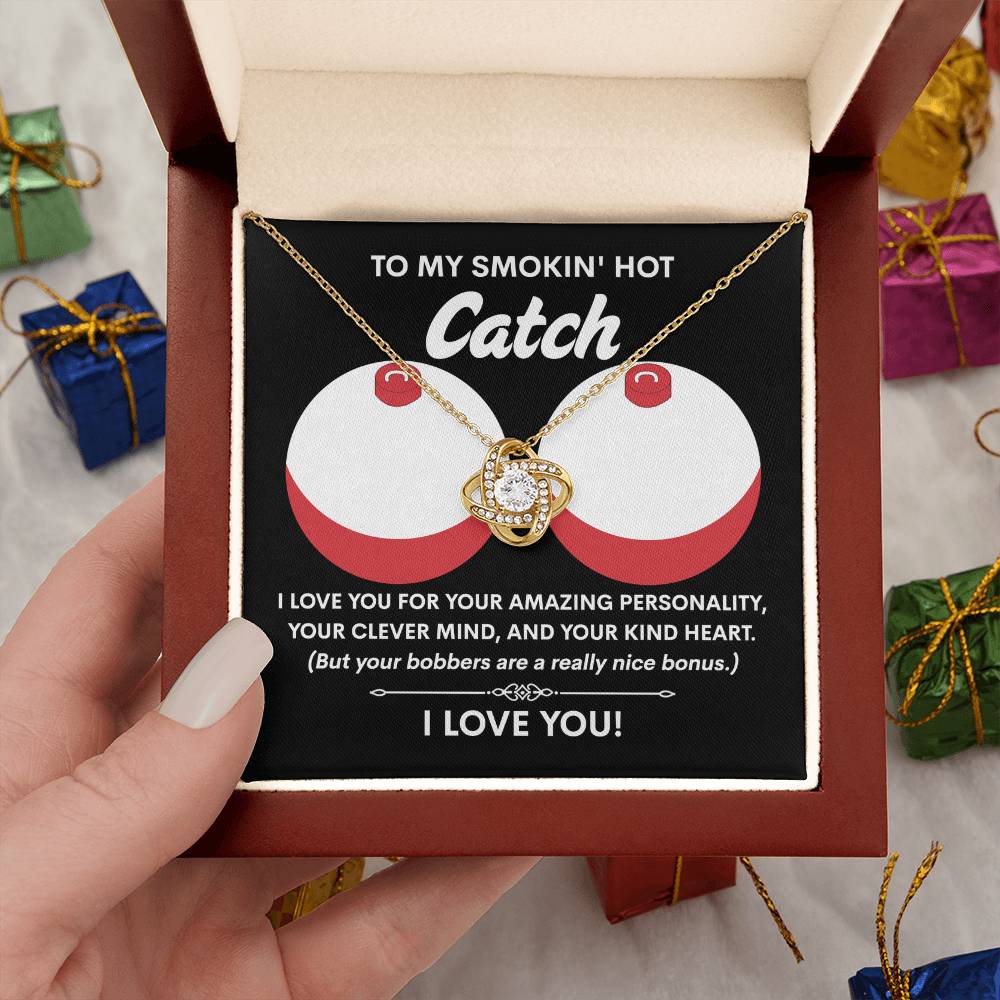 To My Soulmate Jewelry Gift - Nice Bonus - Love Knot Necklace