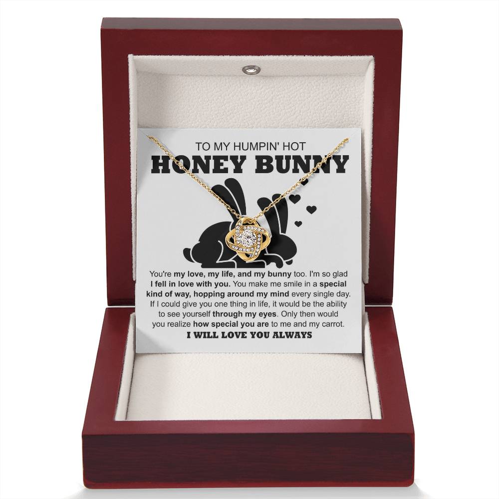 To My Soulmate Jewelry Gift - My Carrot - Love Knot Necklace