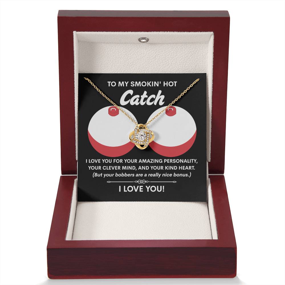 To My Soulmate Jewelry Gift - Nice Bonus - Love Knot Necklace