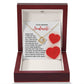 To My Soulmate Jewelry Gift - Love Knot Forever Necklace - In My Heart