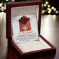 To My Soulmate Jewelry Gift - Love Knot Forever Necklace - My Heart Forever