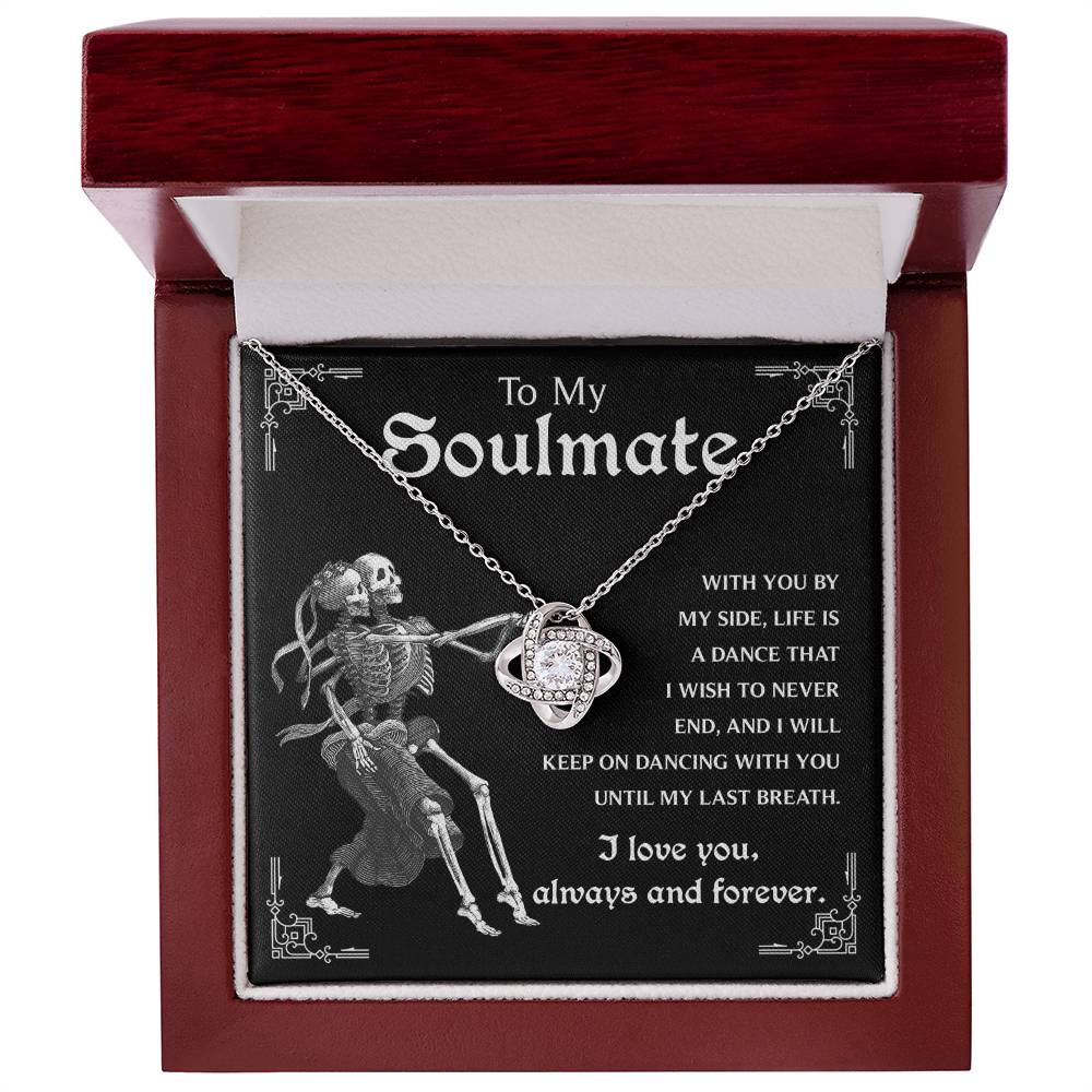 Soulmate Necklace Gift For Halloween - Keep On Dancing