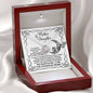 To My Daughter From Mom - Love Knot Necklace Gift - A Special Bond