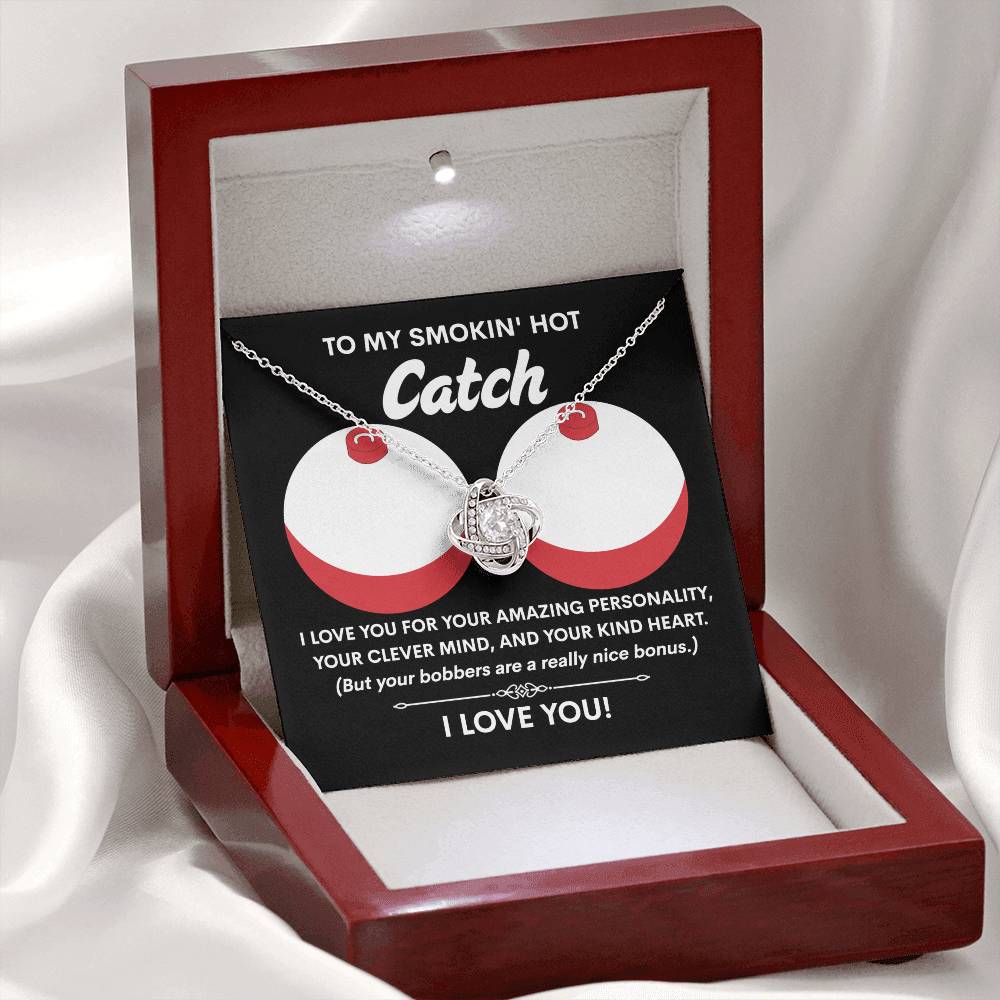 To My Soulmate Jewelry Gift - Nice Bonus - Love Knot Necklace