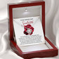To My Soulmate Jewelry Gift - Love Knot Forever Necklace - I Would Fall In Love With You All Over Again